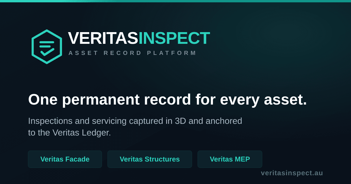 Veritas Inspect platform mark